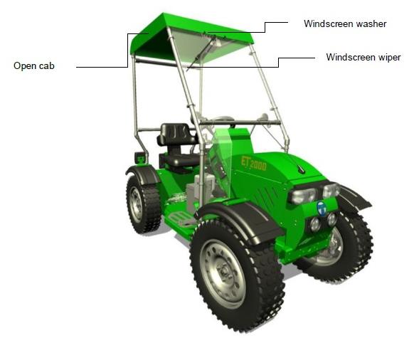 Accessories of Electrical Small Tractor